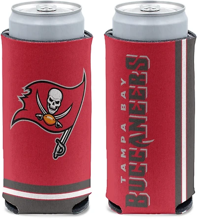 WinCraft Tampa Bay Buccaneers Primary Logo Slim Can Cooler