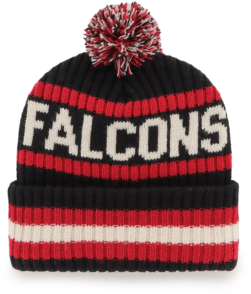 '47 Adults' Atlanta Falcons Bering Cuff Knit Pom Cap