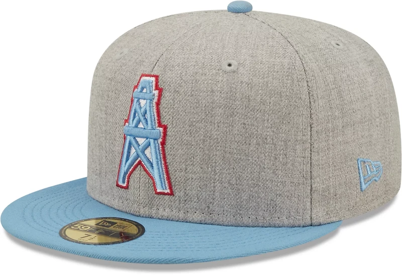 New Era Houston Oilers Heather Patch 59FIFTY Cap