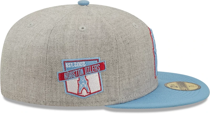 New Era Houston Oilers Heather Patch 59FIFTY Cap