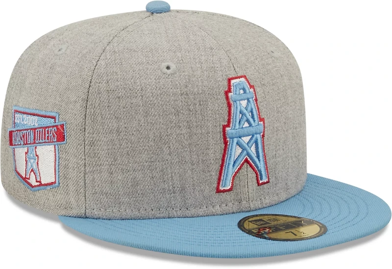 New Era Houston Oilers Heather Patch 59FIFTY Cap