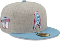 New Era Houston Oilers Heather Patch 59FIFTY Cap