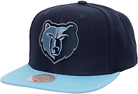 Mitchell & Ness Memphis Grizzlies Two Tone Snapback Cap