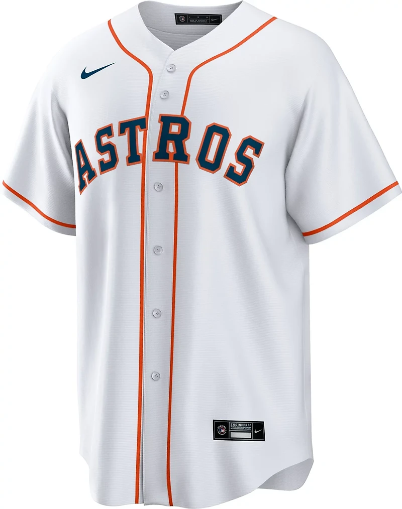 Nike Men's Houston Astros Jeremy Peña #3 Official Home Replica Jersey