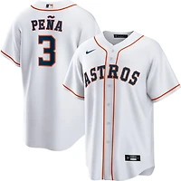 Nike Men's Houston Astros Jeremy Peña #3 Official Home Replica Jersey