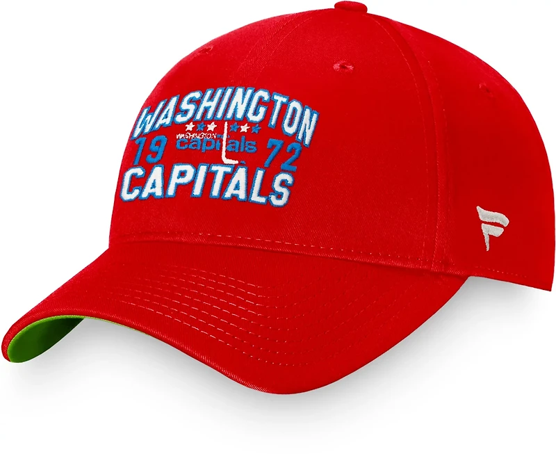 Fanatics Capitals True Classic Structured Adjustable Cap