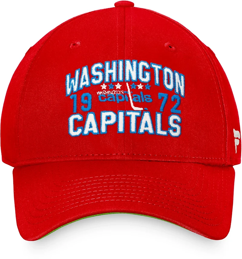 Fanatics Capitals True Classic Structured Adjustable Cap