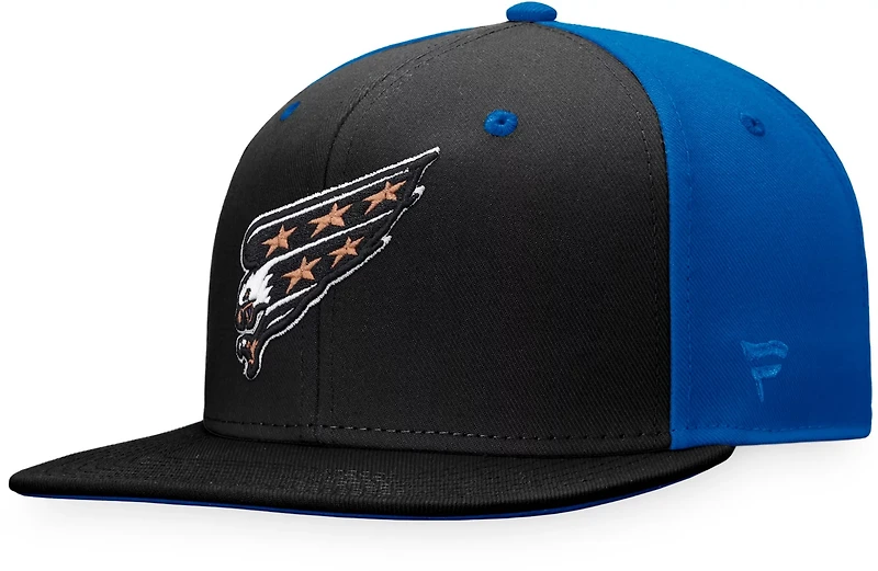 Fanatics Men's Washington Capitals Auth Pro Confidential Program Flat Brim Snapback Cap