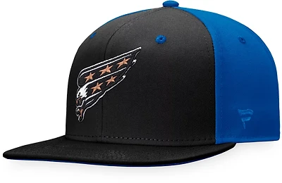 Fanatics Men's Washington Capitals Auth Pro Confidential Program Flat Brim Snapback Cap
