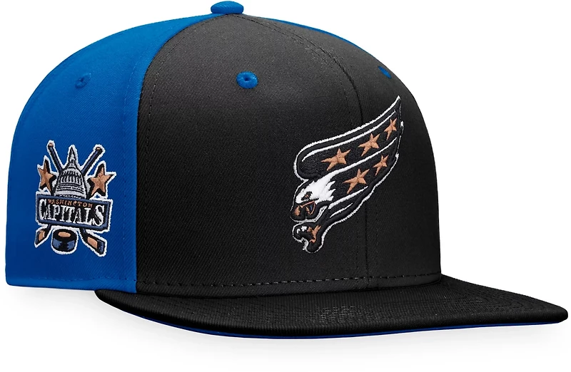 Fanatics Men's Washington Capitals Auth Pro Confidential Program Flat Brim Snapback Cap