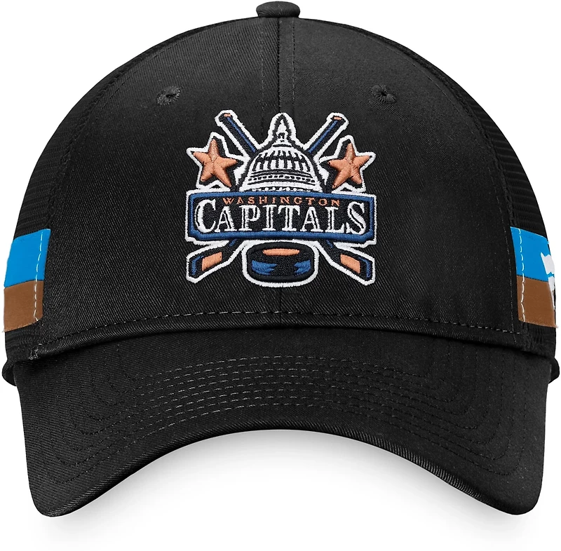 Fanatics Men's Washington Capitals Confidential Program Structured Trucker Cap