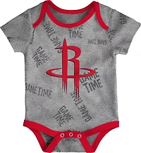 Outerstuff Infants’ Houston Rockets Game Time Creeper Set 3-Pack