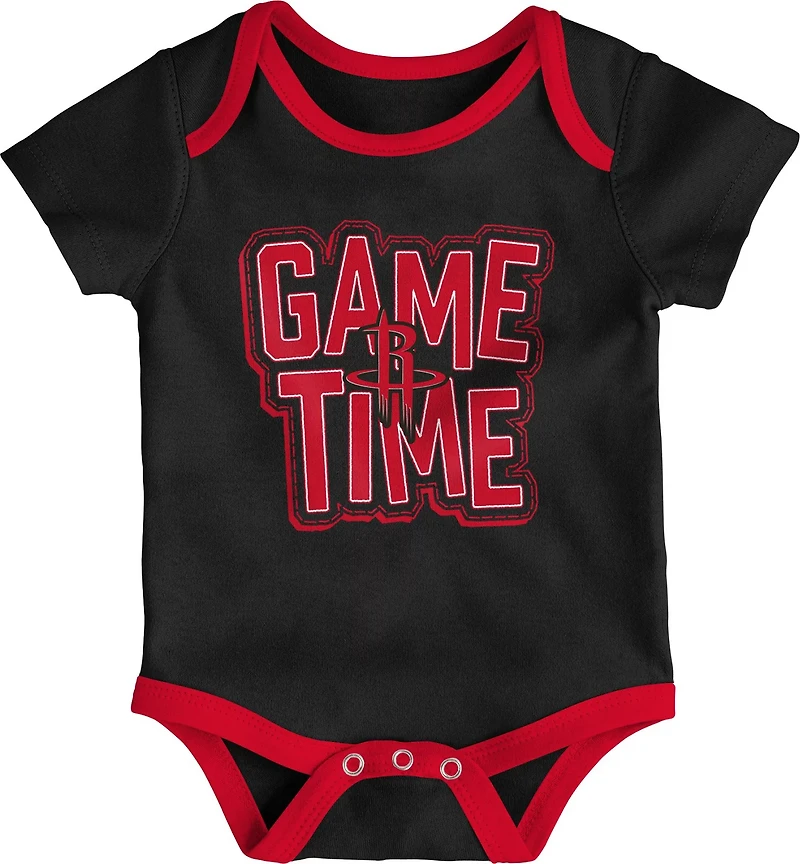 Outerstuff Infants’ Houston Rockets Game Time Creeper Set 3-Pack