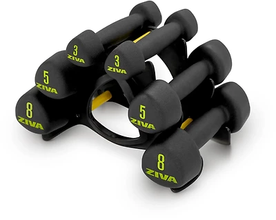 ZIVA Vinyl Tribell 32 lb Set With Stand