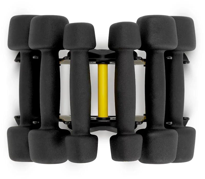 ZIVA Vinyl Tribell 32 lb Set With Stand