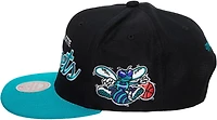 Mitchell & Ness Charlotte Hornets Script Snapback Cap