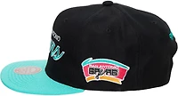 Mitchell & Ness San Antonio Spurs Script Snapback Cap