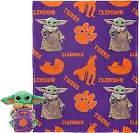 Northwest Clemson University The Child Hugger Pillow and Silk Touch Throw Set