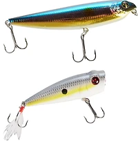 H2OX Premier Baitcast Combo with Topwater Bait Kit