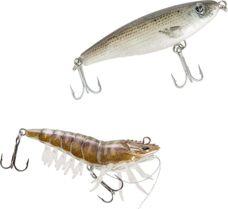 H2OX 7 foot Mettle Spinning Combo with Inshore Bait Kit
