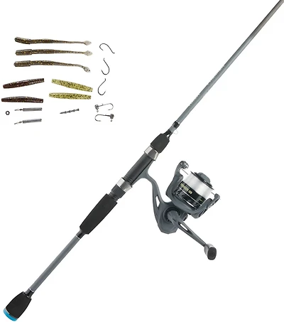 H2OX Premier Spinning Combo with Finesse Bait Kit