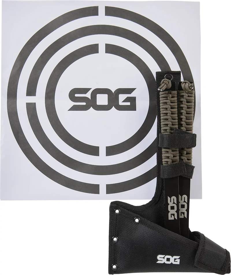 SOG Throwing Kit 3.0 with Targets