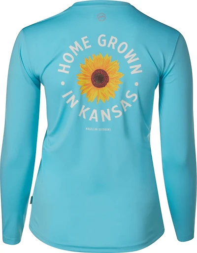 Magellan Women's Local State GFX Kansas Long Sleeve T-shirt
