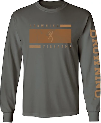 Browning Men’s Browning Stripe Long Sleeve T-shirt