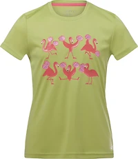 BCG Girls' Turbo Flamingo Cheer T-shirt