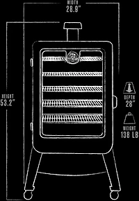 Pit Boss Competition Series Gen 2 Vertical 5 Pellet Smoker