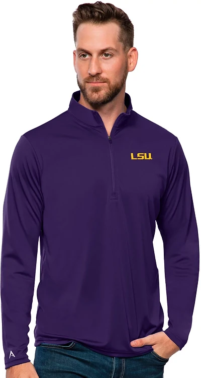 Antigua Men's Louisiana State University Tribute Pullover