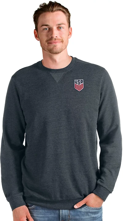 Antigua Men's USA Reward Crew Pullover