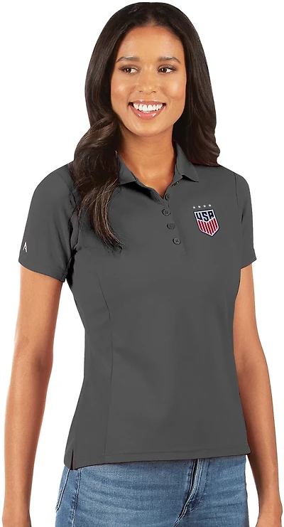 Antigua Women's USA Legacy Pique Polo Shirt
