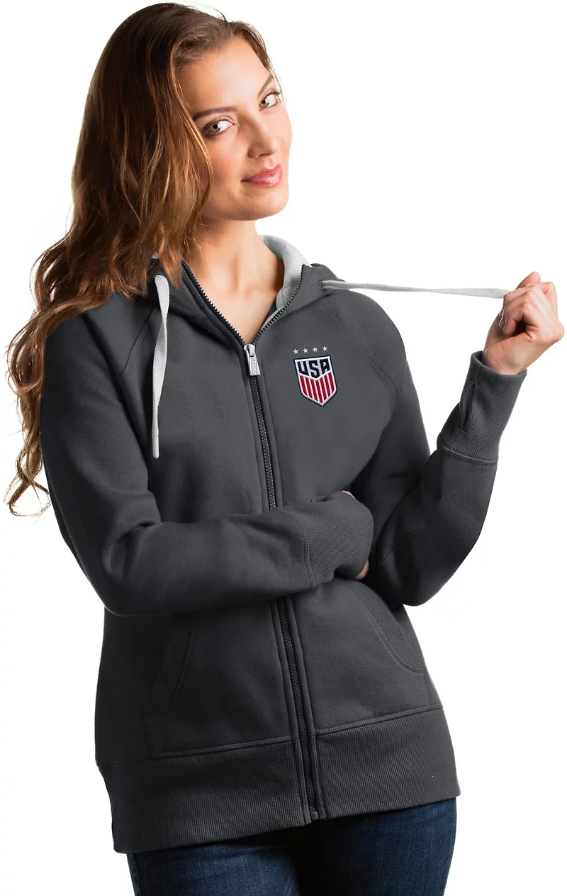 Antigua Women's USA Victory Full-Zip Hoodie