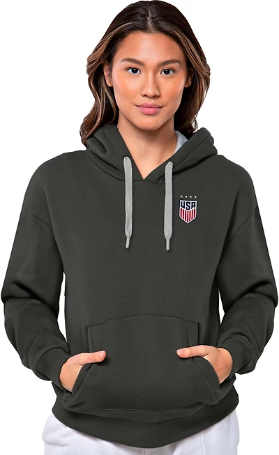 Antigua Women's USA Victory Pullover Hoodie