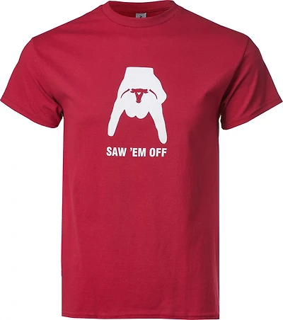 Aggieland Outfitters Men's Horns Down Graphic T-shirt