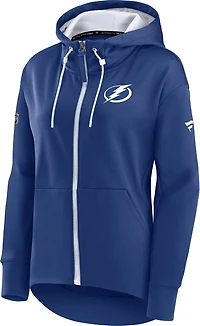 Fanatics Women's Tampa Bay Lightning Rink Full Zip Hoodie