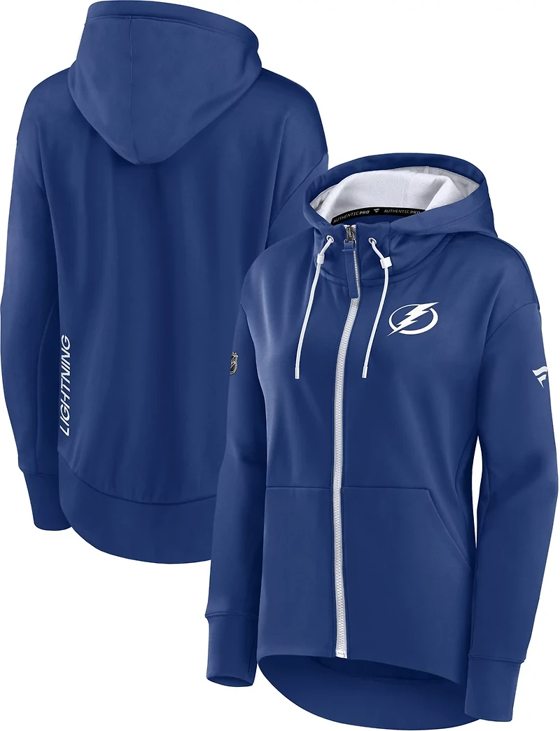 Fanatics Women's Tampa Bay Lightning Rink Full Zip Hoodie