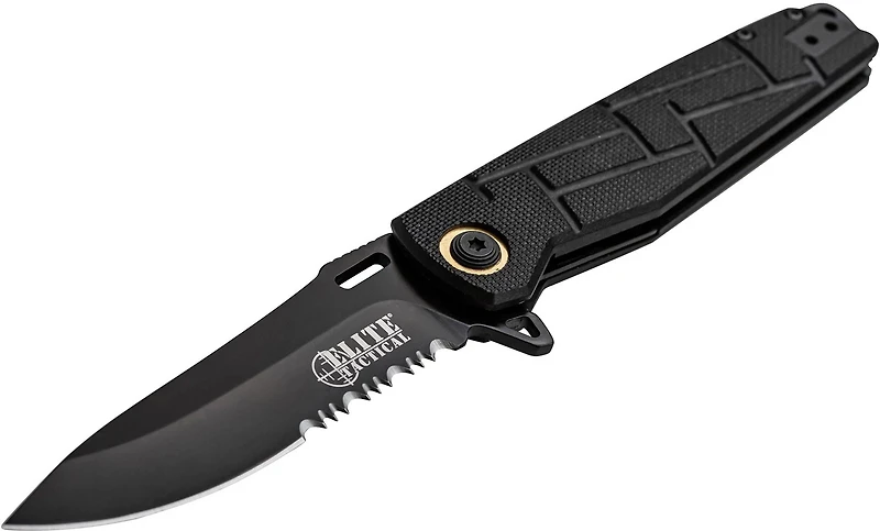 Master Cutlery Elite Tactical Readiness 3.5 in Spring Assisted Knife