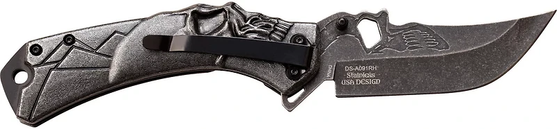 Master Cutlery Darkside Blades Royal Flush Spring Assisted Folding Knife