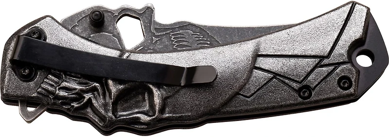 Master Cutlery Darkside Blades Royal Flush Spring Assisted Pocket Knife