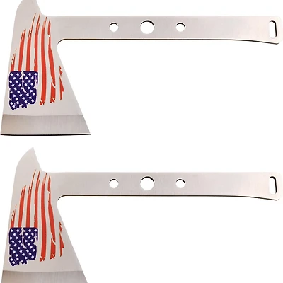 Master Cutlery Perfect Point American Flag Throwing Axe Set