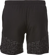 BCG Men's Running Race Reflective Print Shorts 7 in