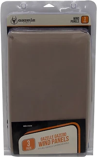 Gazelle Gazebo Wind Panels 3-Pack