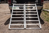 Yutrax 70 in Bifold Aluminum Truck UTV/ATV Loading Ramp