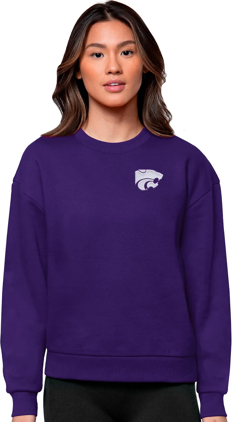 Antigua Women's Kansas State University Victory Crew Sweatshirt