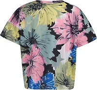 adidas Girls' All Over Print Short Sleeve T-shirt
