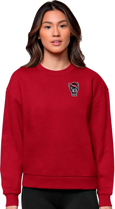 Antigua Women's North Carolina State University Victory Crew Sweatshirt