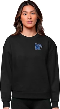 Antigua Women's University of Memphis Victory Crew Sweatshirt