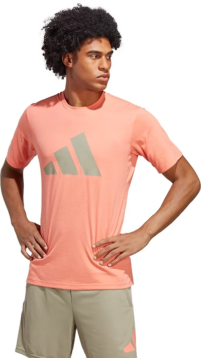 adidas Men's Train Essentials FR Logo Graphic Short Sleeve T-shirt